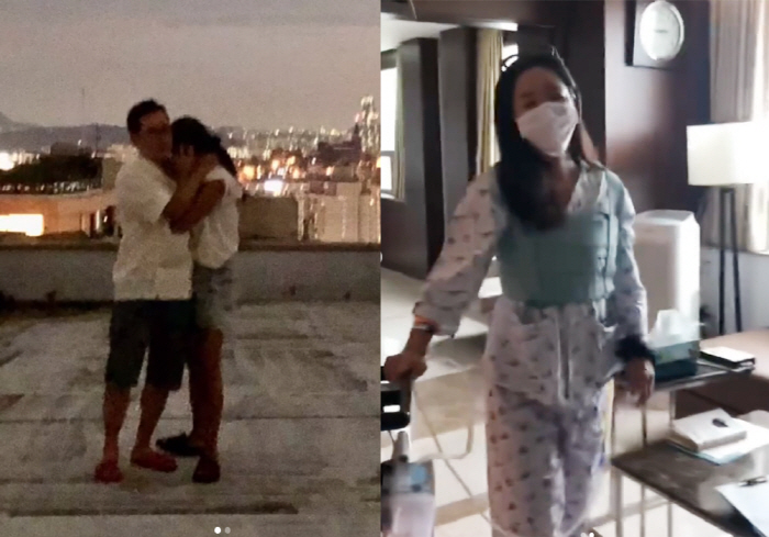 이혜영 "왼쪽 폐 절반 잘라냈다"..2년 전 결혼기념일 폐암 판정