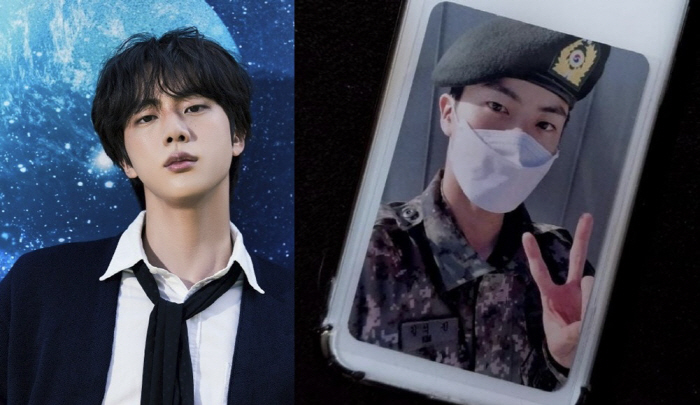 BTS 진, 브라질 여성팬 구했다 "강도가 군복 사진보더니 도망가"