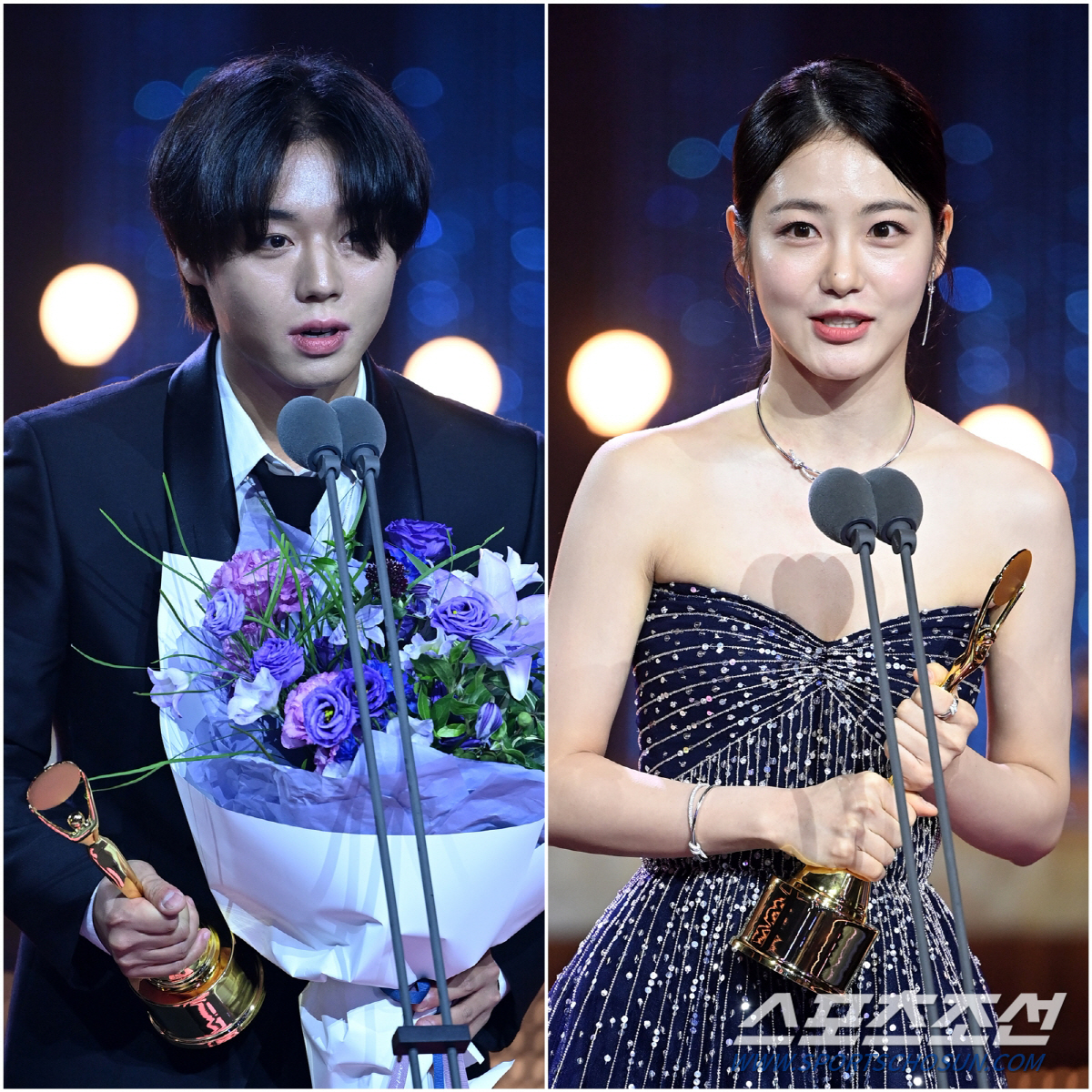 [제2회BSA] '약한영웅' 박지훈X'3인칭복수' 신예은, 신인상 영예 …