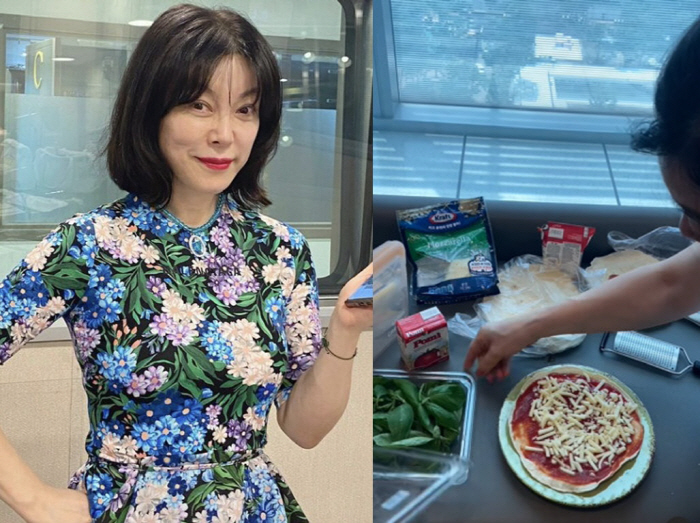 '64세' 최화정, 중복에 스태프 식사 챙긴 금손.…바리바리 싸온 재료들