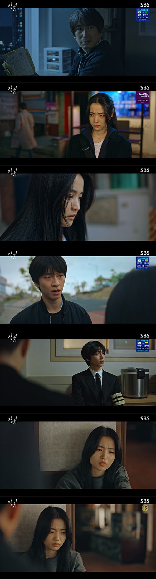 김태리X오정세, '악귀' 정체 알아냈다..."너 목단이 아니지"('악귀'…