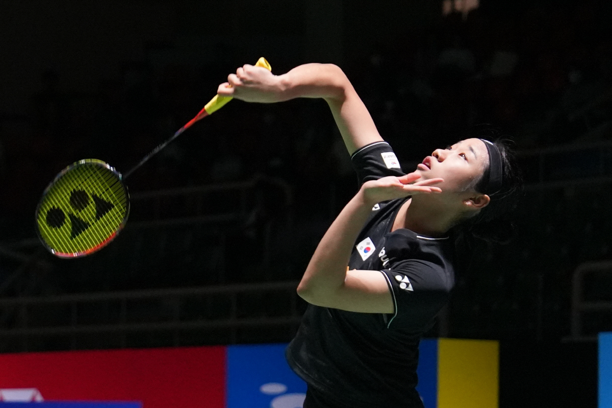 [배드민턴코리아오픈]안세영, 중국 숙적에 듀스 복수혈투 성공…대회 2연패…