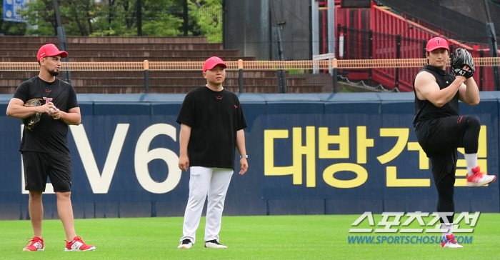 '그 어깨면 충분하지~' 파이어볼러 출신 나성범 '산체스표 스위퍼 장착'…
