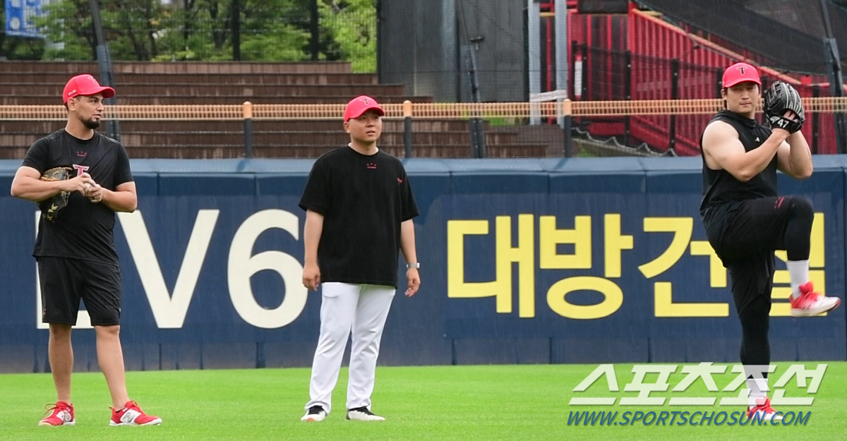 '그 어깨면 충분하지~' 파이어볼러 출신 나성범 '산체스표 스위퍼 장착'…