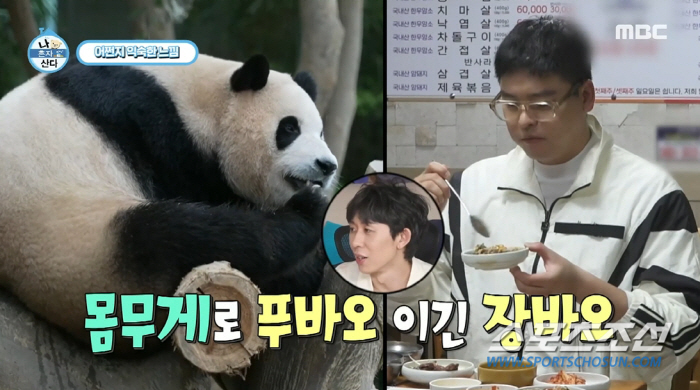 '102㎏' 이장우 > '98.4㎏' 푸바오…박나래, "언제 전화해도 계…