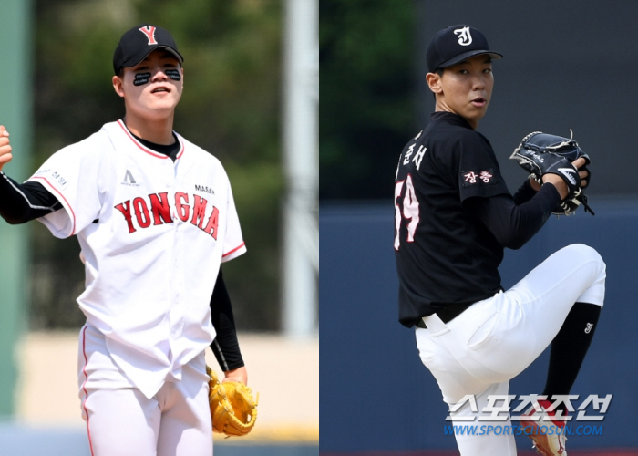 장현석 VS 황준서 '1순위 맞대결' 하루 밀렸다…23일 청룡기 우천 순연