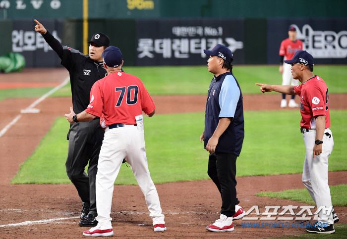 '서튼+이용규 퇴장→폭우→370분 연장 혈투' 대혼란의 사직, 최후의 승…