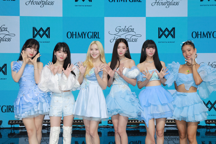 [SC현장] "더 단단해진 6人 완전체"…오마이걸, 돌아온 서머퀸의 '골…