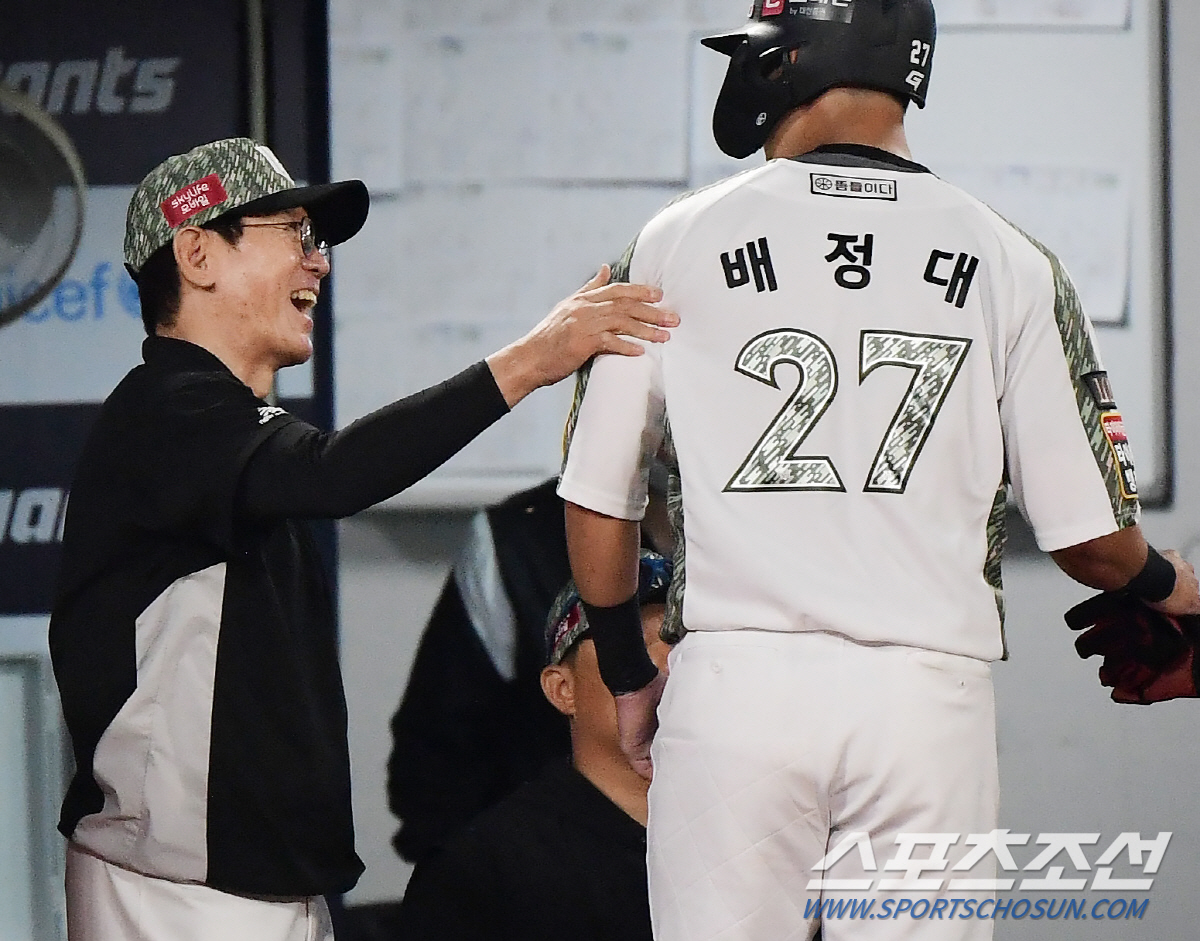 "9번 배치 이유는요?" 사령탑 의도 찰떡 수행, 깨어나는 LG 출신 가…