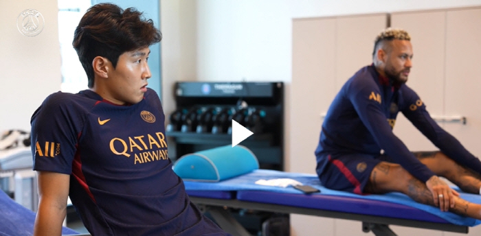 'KING' 이강인 햄스트링 부상 괜찮다, PSG 관계자 "곧 그라운드에…