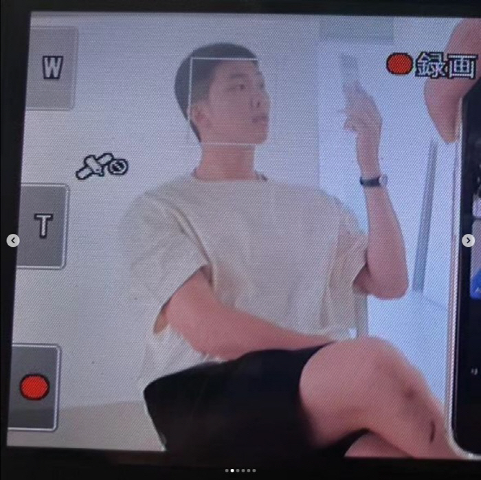 "나도 곧 육군" 이라던 방탄 RM, 군입대 임박한 '까까머리' 근황