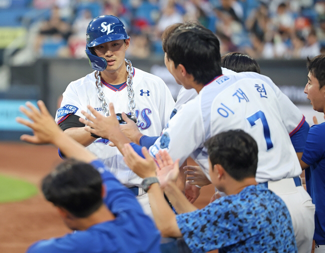 '적시타→홈런→적시타' 복귀 후 4할…120억 타자 이래서 기다렸다[대구…