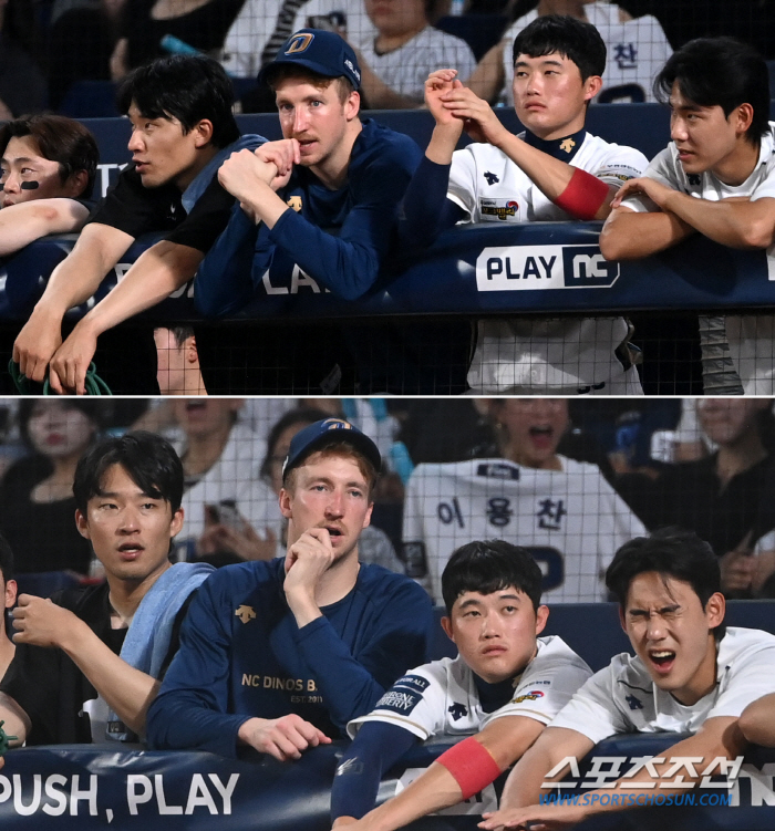 실점 위기 몰린 클로저 투구 보며 초조했던 에이스, 위닝 시리즈 확정에 …