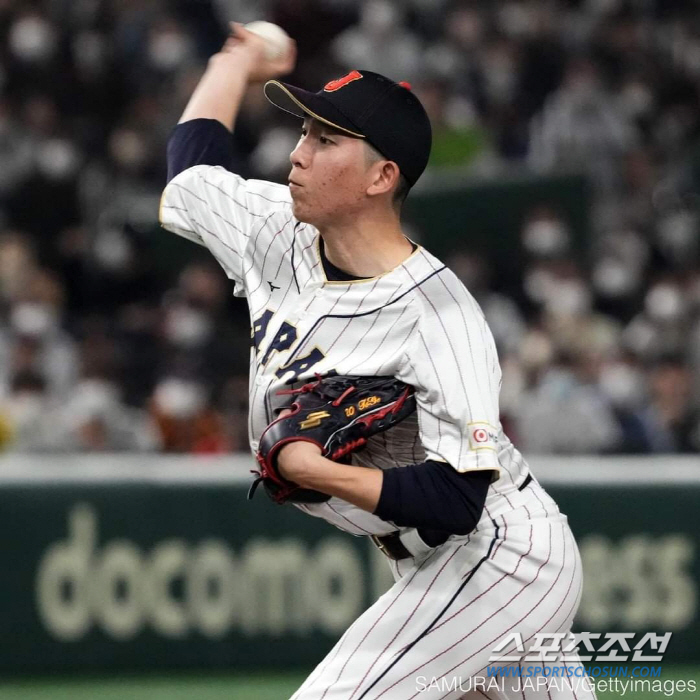 WBC 일본대표로 우승에 기여한 도고. 사진출처=일본야구대표팀 홈페이지