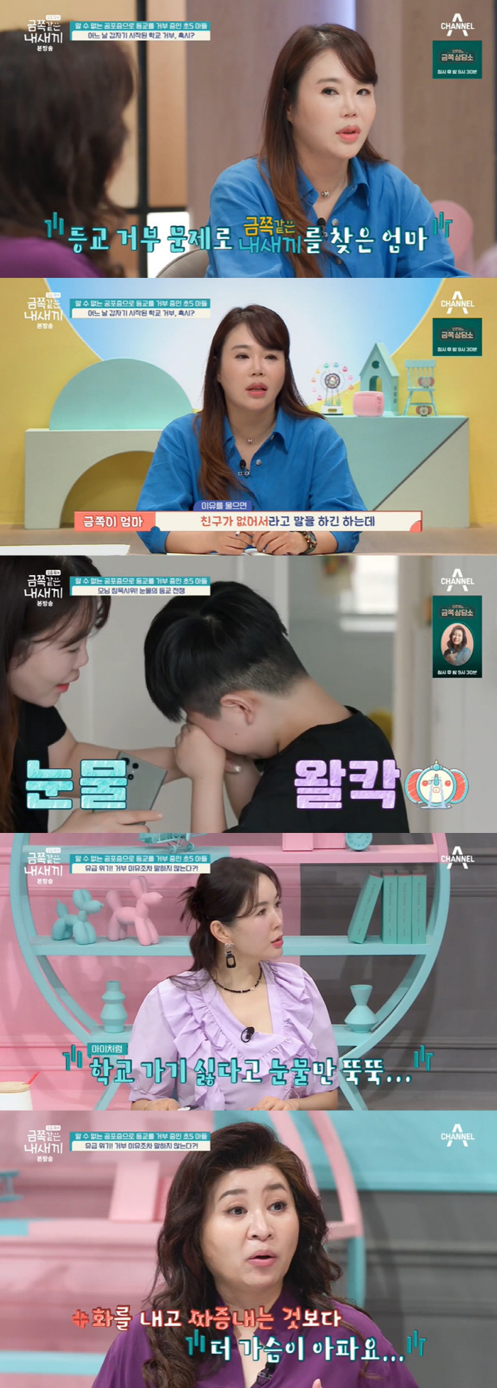 휴대폰 뺏자 욕설…오은영, 1년째 '등교 거부' 금쪽이에 "지나친 허용 …