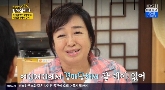 혜은이 "집 6채 경매 당해..대치동 아파트 1억에 뺏겼다" ('같이삽시…