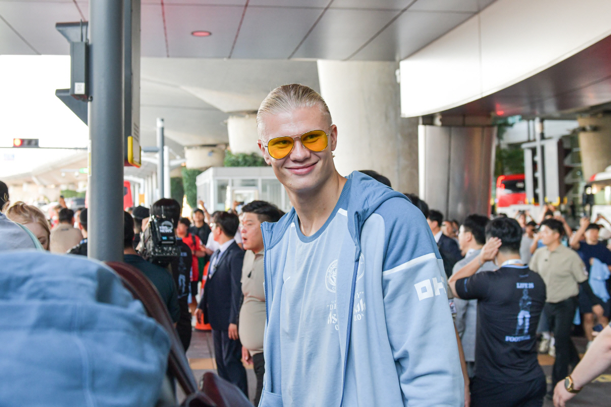 [현장라인업]홀란이 상암에 떴다! 맨시티-아틀레티코 선발명단 발표…KDB…