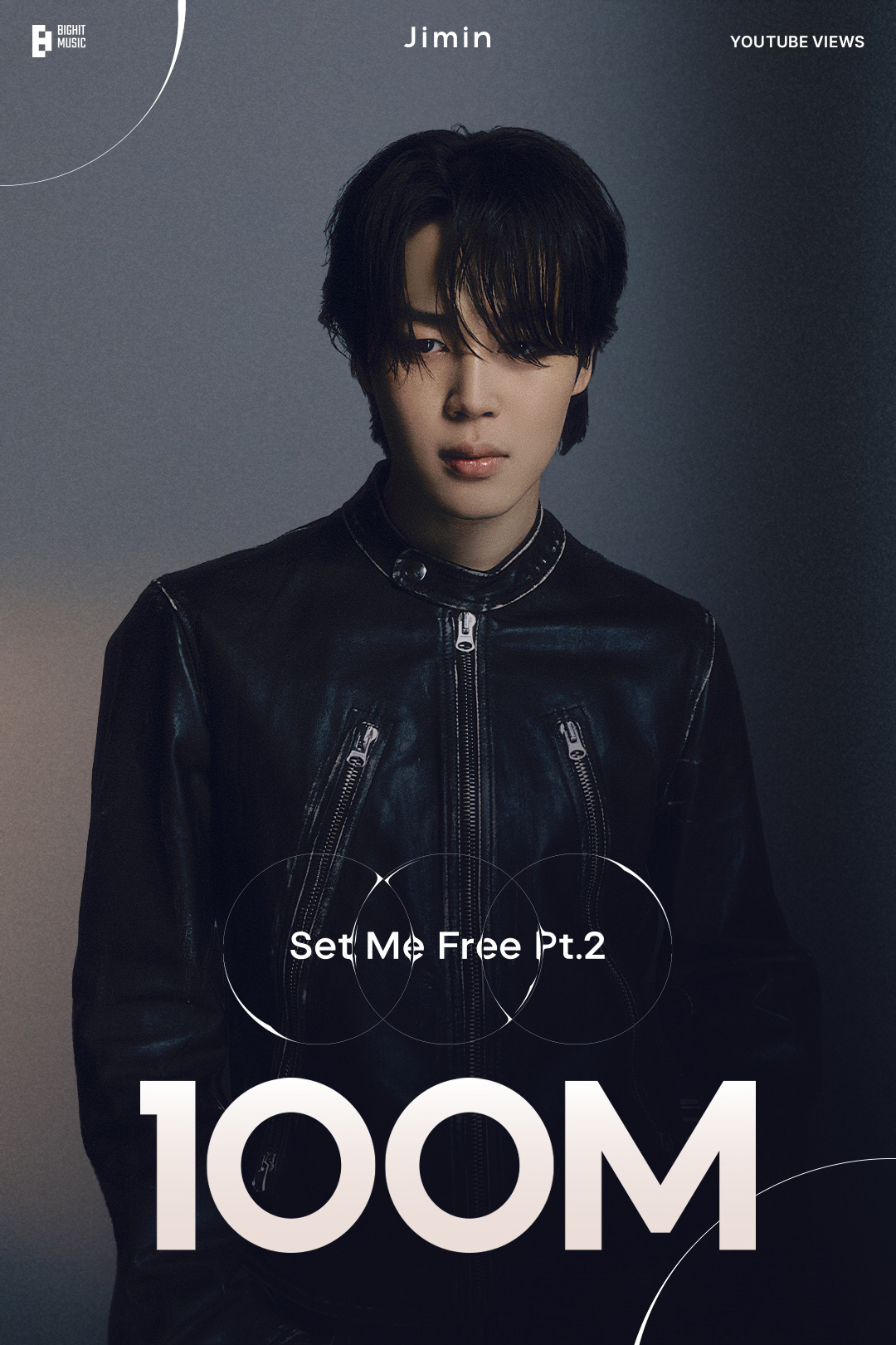 방탄소년단 지민, 솔로곡으로 '1억뷰' 달성…'셋 미 프리 파트2' MV…