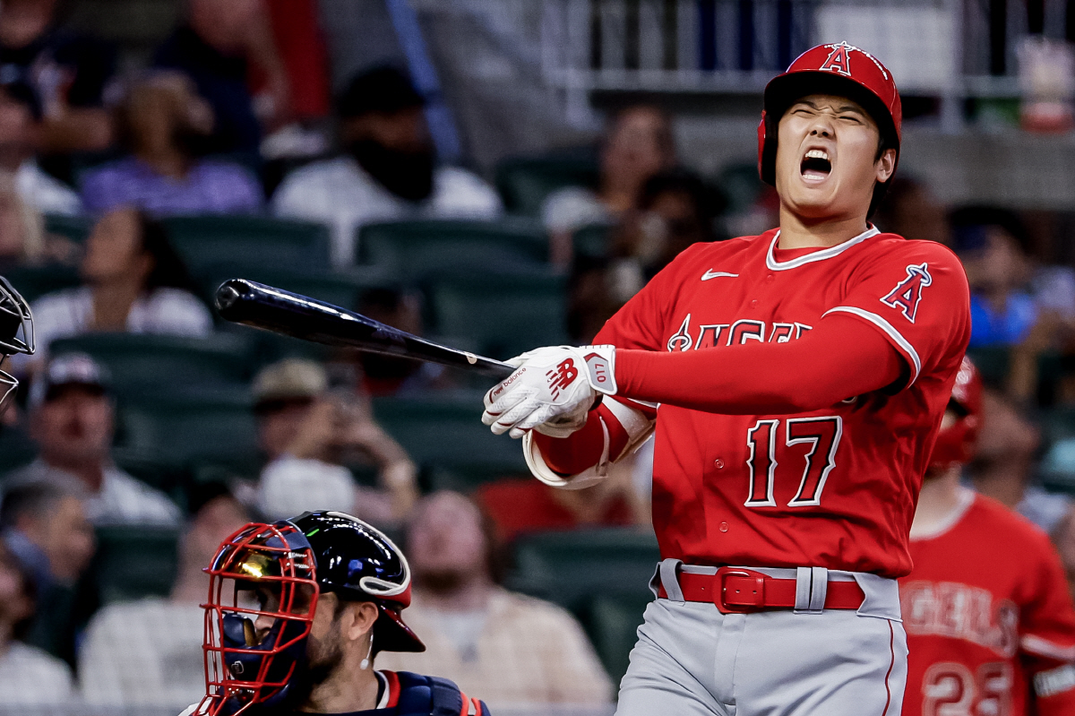 '3G 연속 고의4구' 오타니, ATL전 울분의 멀티히트 폭발...4출루…
