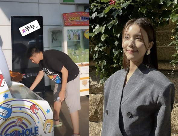 정시아♥백도빈 子, 중학교 2학년에 벌써 178cm…엄마 곁 듬직한 아들