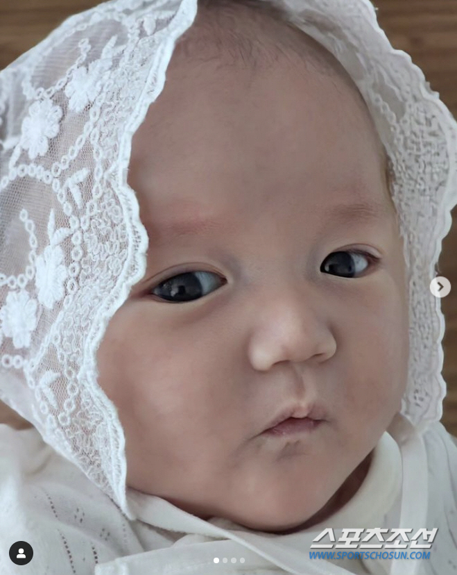 "초음파 시절부터 예뻤던 진이."…공현주, 또렷한 이목구비의 딸 공개