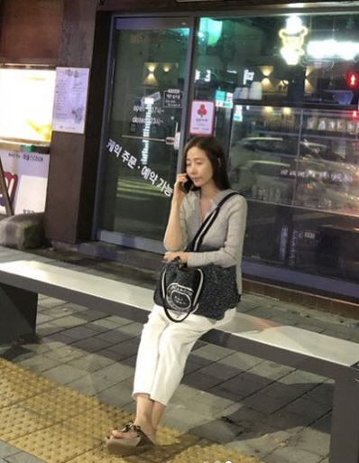 강수지, ♥김국진·딸과 행복한 떡볶이 파티..얼굴에 가득한 행복 미소