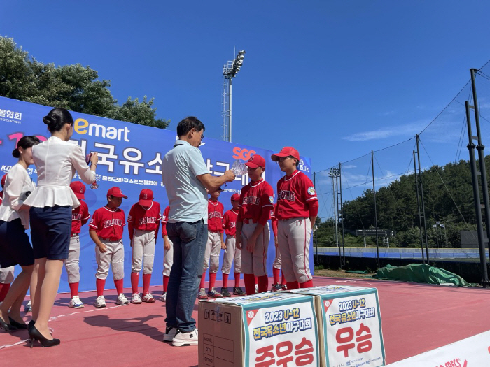 세종유소년야구단, 2023 U-12 전국유소년야구대회 준우승 쾌거!