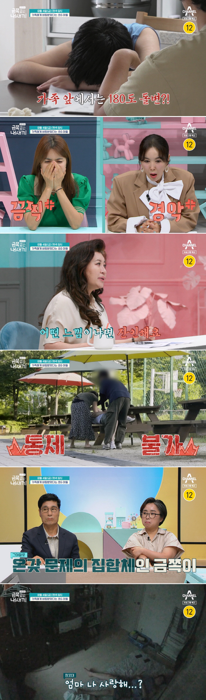 "카메라 치우라고 해" 母 협박하는 금쪽이, 제작진이 급히 나선 이유 (…