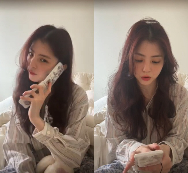한소희 "나처럼 마르면 안 돼, 건강 지키길"…'뼈말라' 원하는 팬에 당…