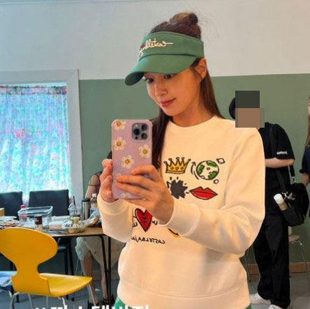 '♥이병헌' 이민정, 촬영중 '티나는 D라인'?…임신중에도 '열일'