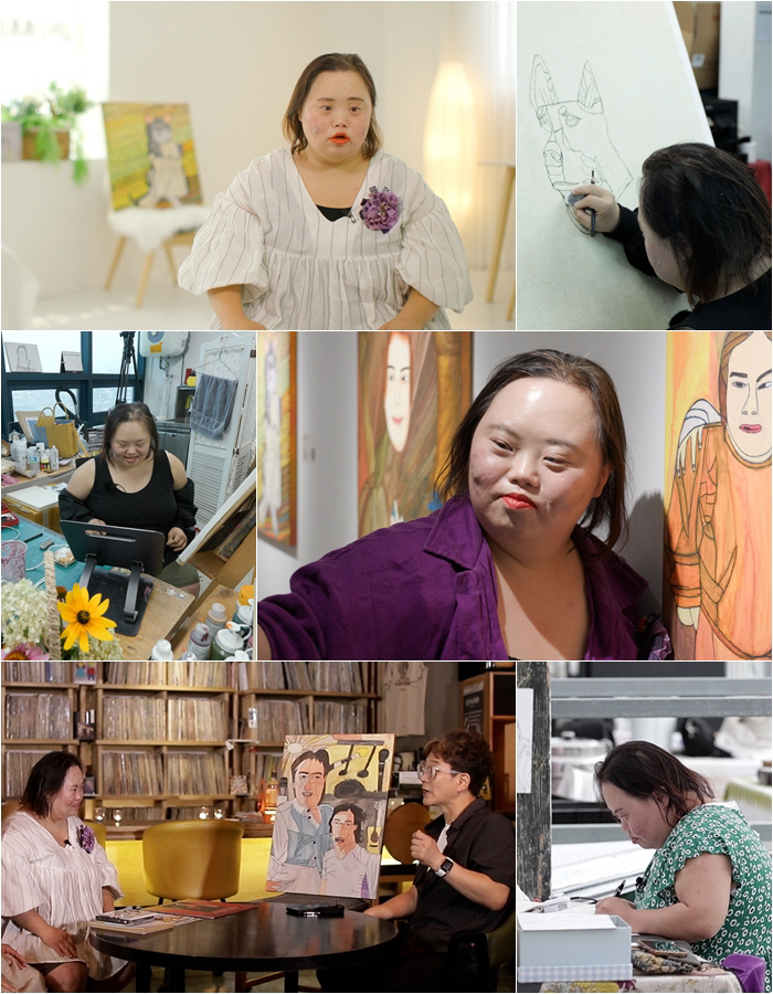 정은혜 작가, 시선 강박증에 조현병까지…母가 발견한 그림 재능이 '전환점…