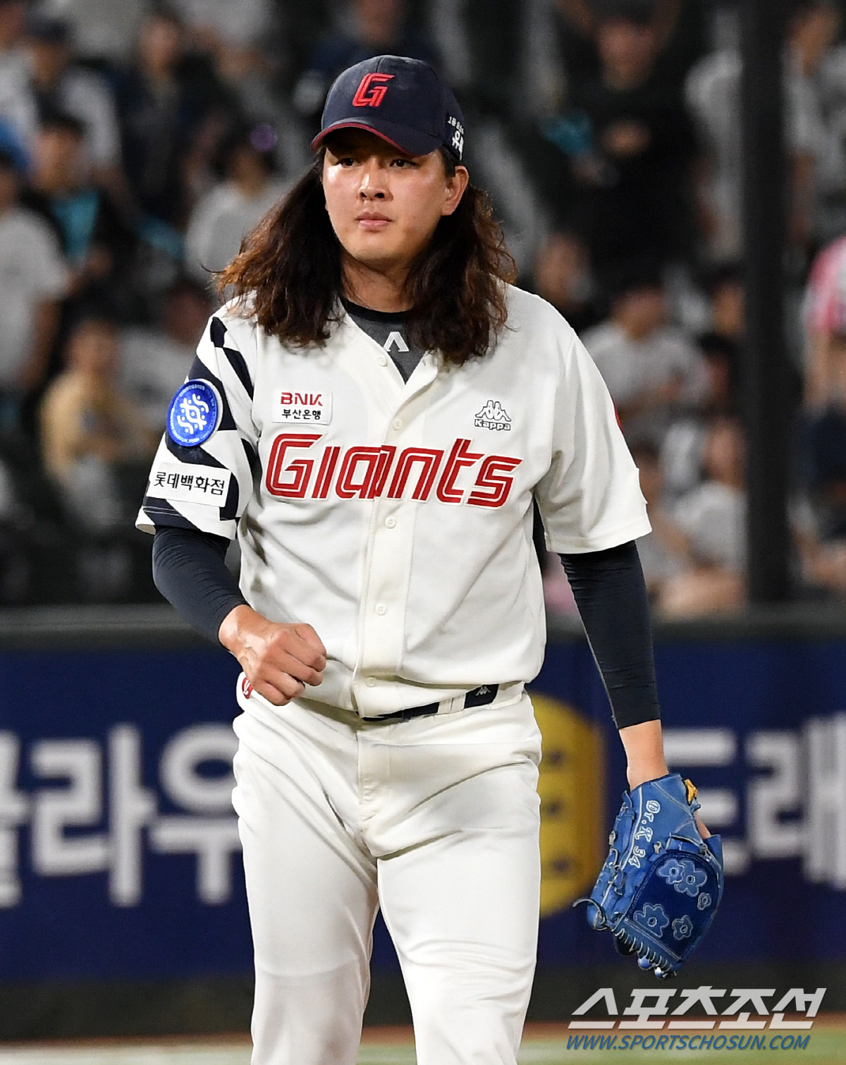 '장발이 장발에게' 롯데, '팀 노히트'로 3연패 탈출! 윌커슨 인생투→…