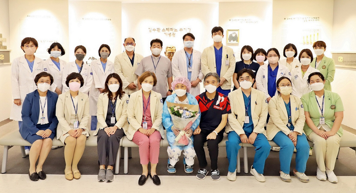 은평성모병원, 뇌사자 신장 국내 첫 로봇이식 수술 성공