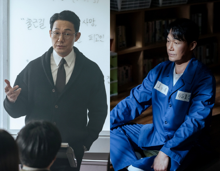 '국민사형투표' 박성웅, 극과극 분위기…서늘한 눈빛+날카로운 인상