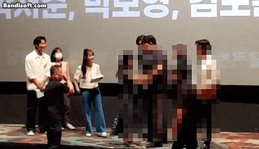 [SC이슈] "술 냄새가 많이 나더라"…박서준, 취객 난입→ 머리띠 논란…