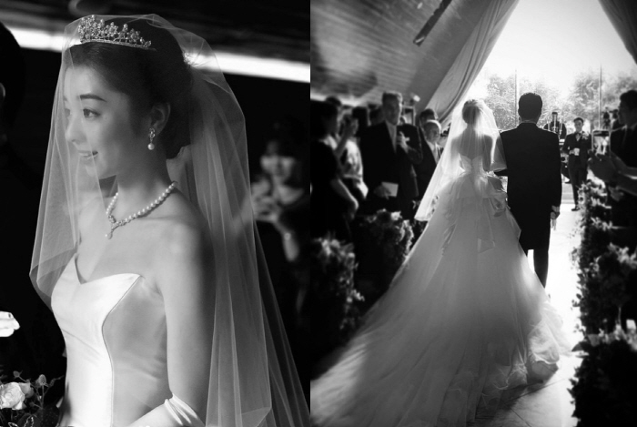 '심형탁♥' 히라이 사야, 영화같은 日 결혼식 현장 공개 "드디어 심씨에…