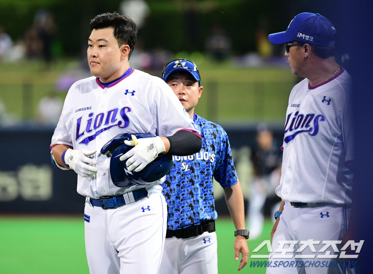 [잠실현장]6경기 16타수 무안타…오재일 8번 출전, 박진만 감독 "쉽게…