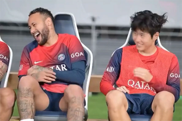 '이강인과 브로맨스 해체?' PSG, 네이마르 매각 가능성 열었다, 바르…