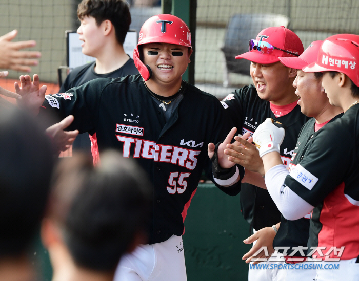 2회 5득점 빅이닝→윤영철 8승 실패→필승조 임기영 강림…KIA, 롯데에…