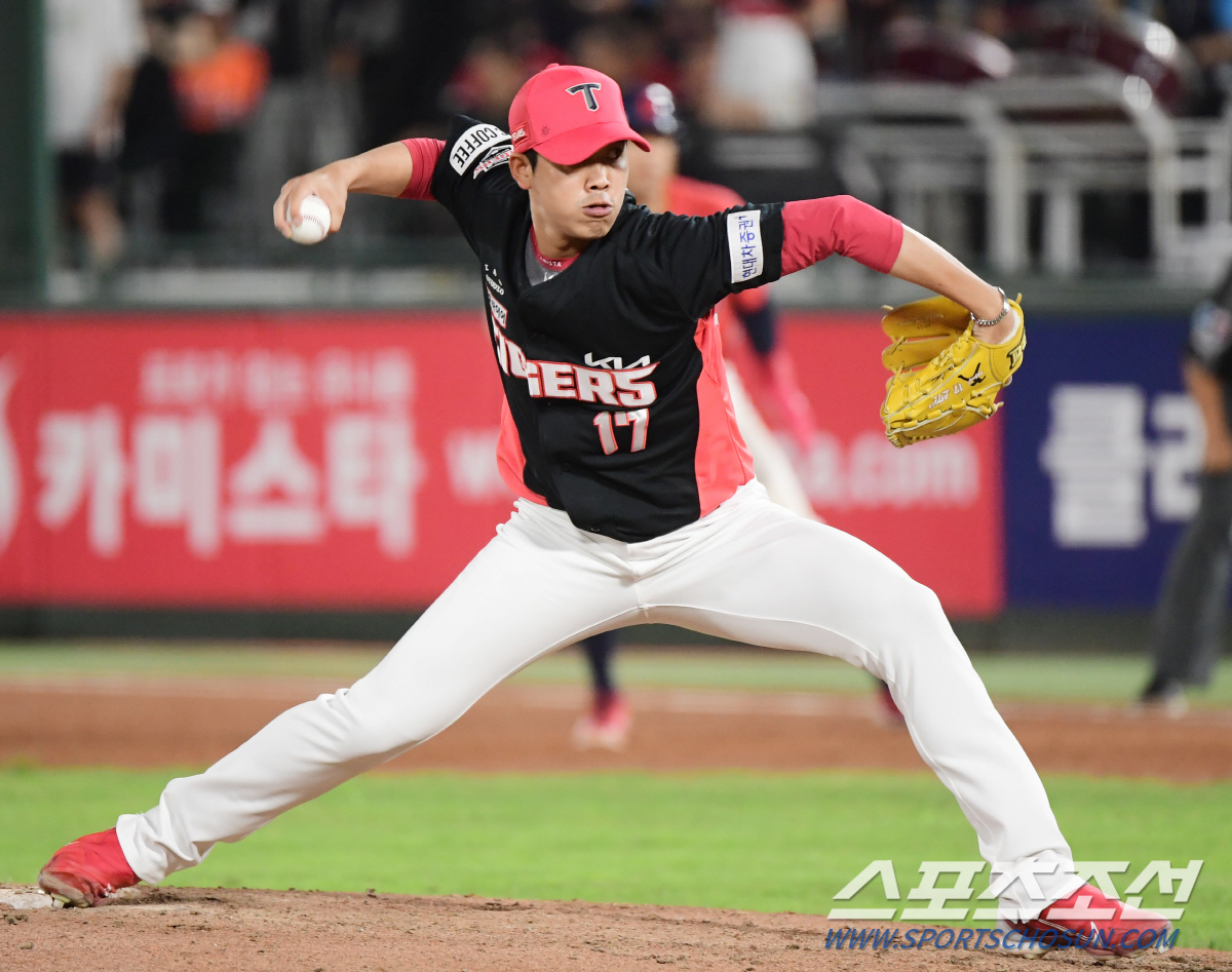 "임기영 2⅓이닝 퍼펙트!" ERA 2.44 믿을맨 대활약…사령탑의 만족…