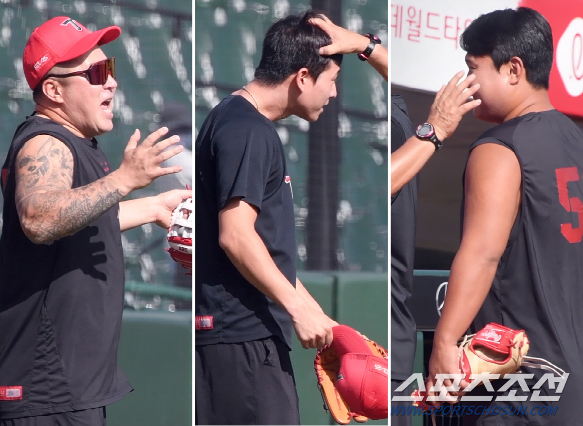 '마흔 살 베테랑, 딸바보 아빠의 어리광' 관록 넘치는 노(老) 코치 앞…