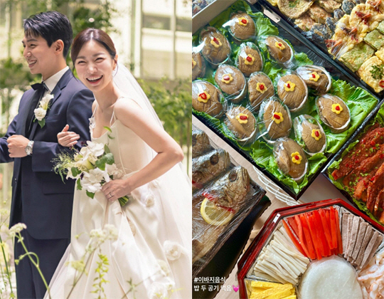 '임현태♥' 레이디제인, 신행 후 준비한 화려한 이바지 음식..정성 듬뿍