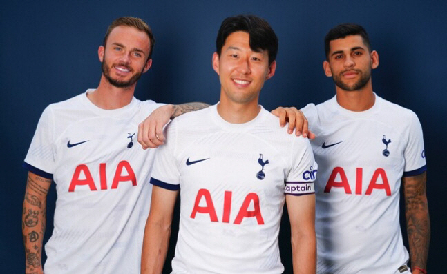 사진캡처=토트넘 홈페이지