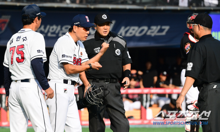 맞았는데 헛스윙→내야 땅볼에 홈 태그아웃→다이빙캐치 뒤로 빠져. 날쌘돌이…