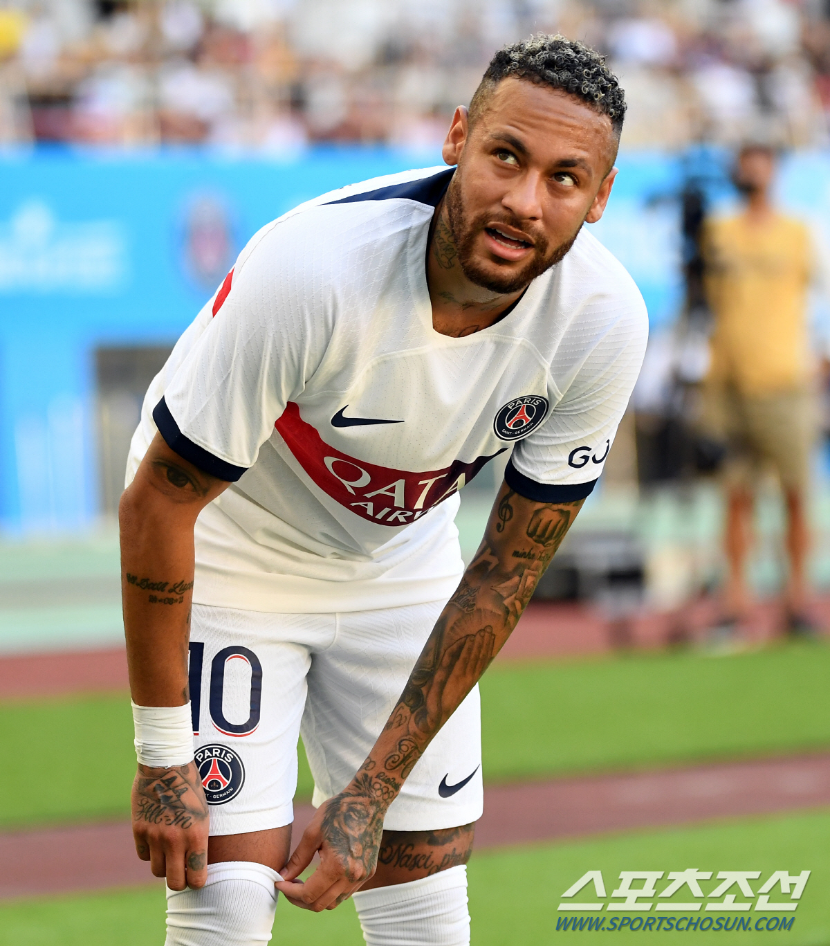 "잘있어, 강인" '알힐랄행' 네이마르, PSG 선수단과 마지막 인사, …