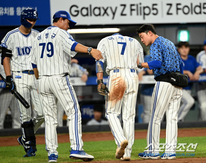 "나가고 싶다" 8월 타율 .415 삼성 대체불가 툴가이 유격수, KIA…
