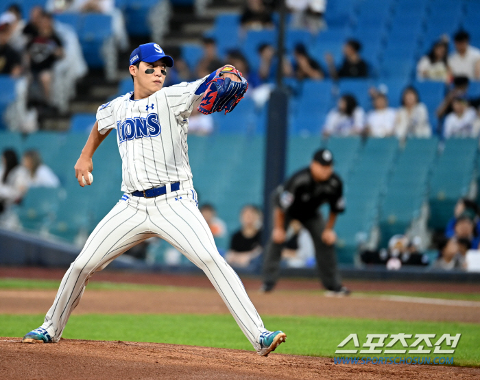 88분 우천 중단 그 후, 147㎞ 위력투 원태인→78㎞ '아리랑 볼' …