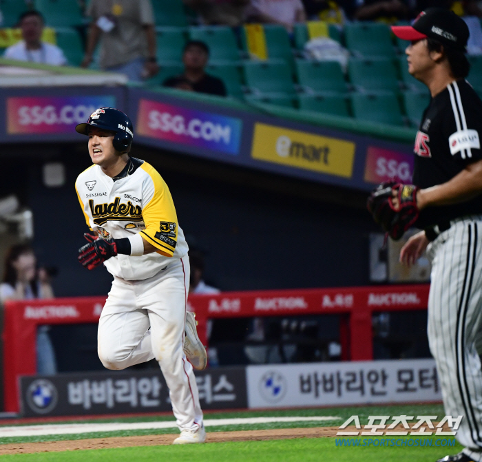 1승이 이렇게 힘듭니다. 폭투로 결승점 만든 SSG, 극적인 5연패 탈출…