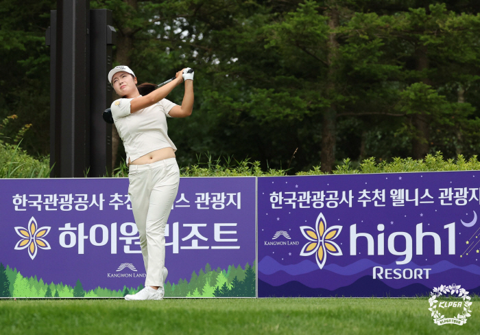 "이글 두방? 너무 신기한 하루" 131번째 대회만에 우승→1년 뒤 또 우승, 하이원에서만 두번째, 아주 특별한 인연[하이원리조트 여자오픈 2023]