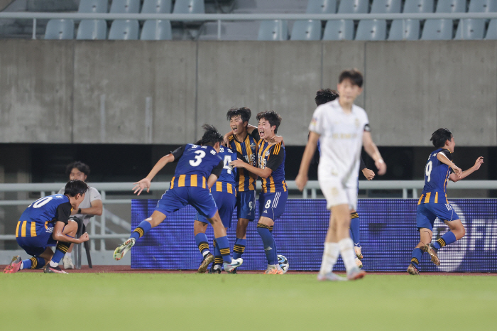 [현장리뷰]'K리그 챔피언' 울산 유스, U-15 챔피언십 최초 우승…서…